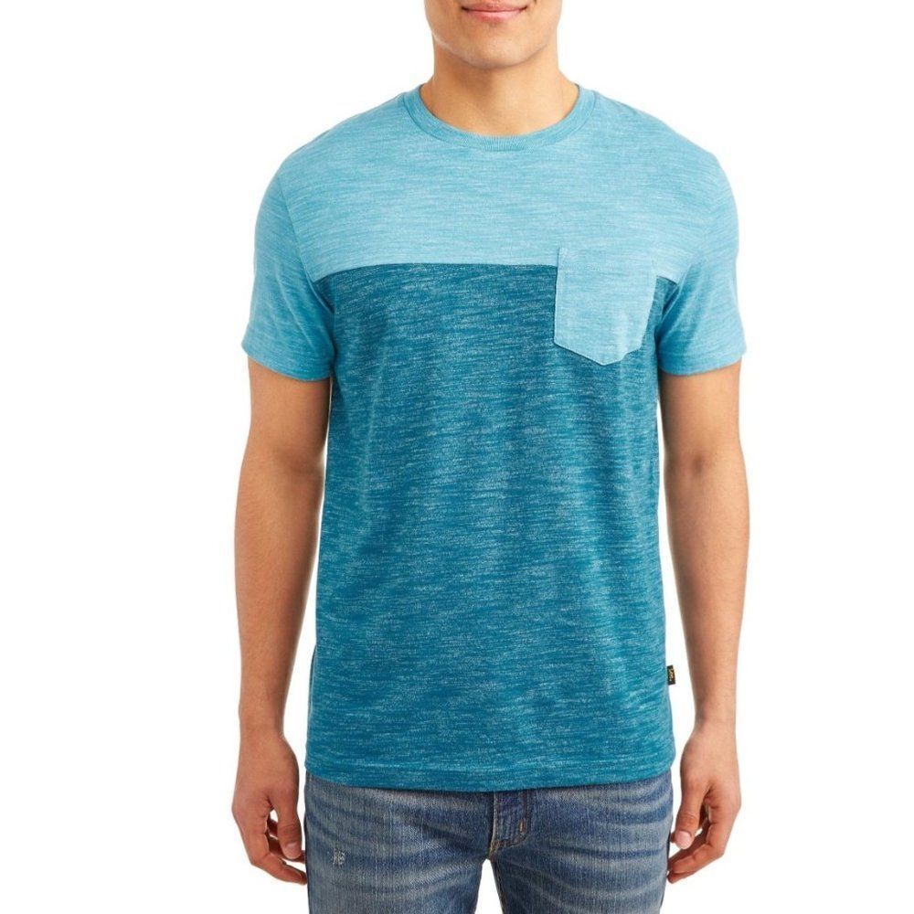 Lee Men’s Color Block Short Sleeve T-Shirt Size L